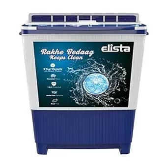 Elista 9.5 kg 5 Star Semi Automatic Top Load Washing Machine with 2 Years Comprehensive Warranty (EV95FBL-Blue)