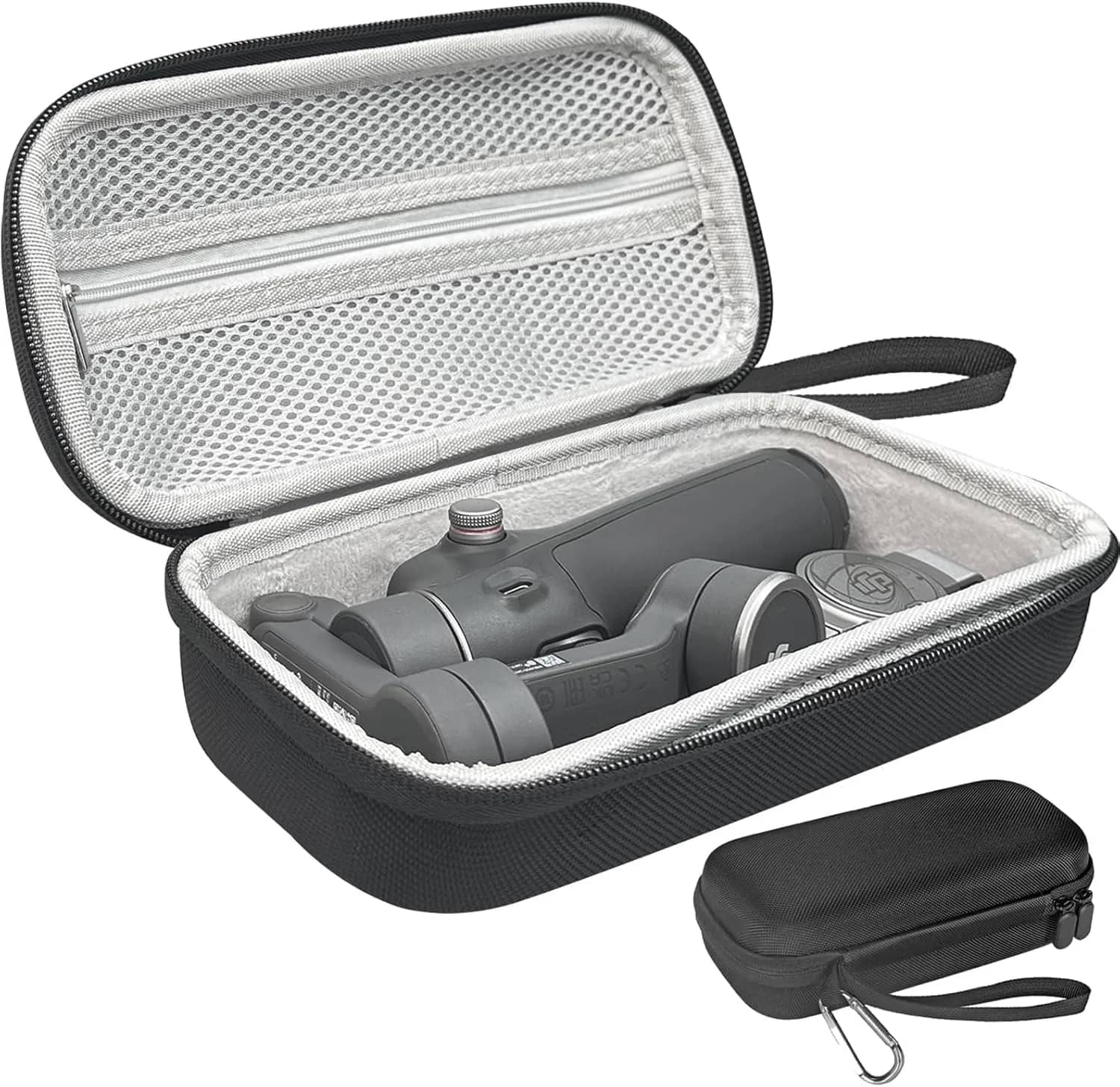 M.G.R.J® Carrying Case for DJI Osmo Mobile 8, Osmo Mobile 7P / 7 Gimbal Stabilizer, Travel Portable Bag for DJI Osmo Mobile 8 | 7P | 7 | SE Accessories (Hard|EVA|Black) (DJI Gimbal Not Included) – image 1