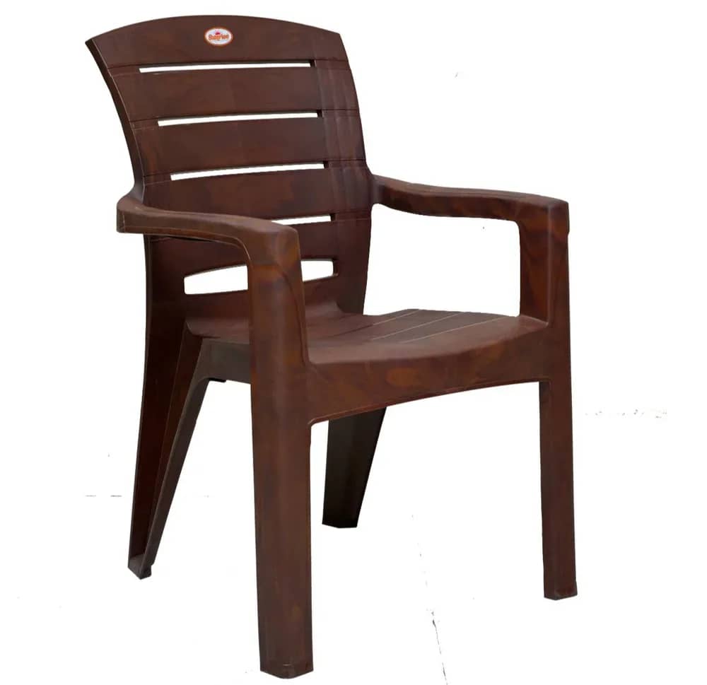 1151 Sunrise Plastic Chair, With Armrest – image 1