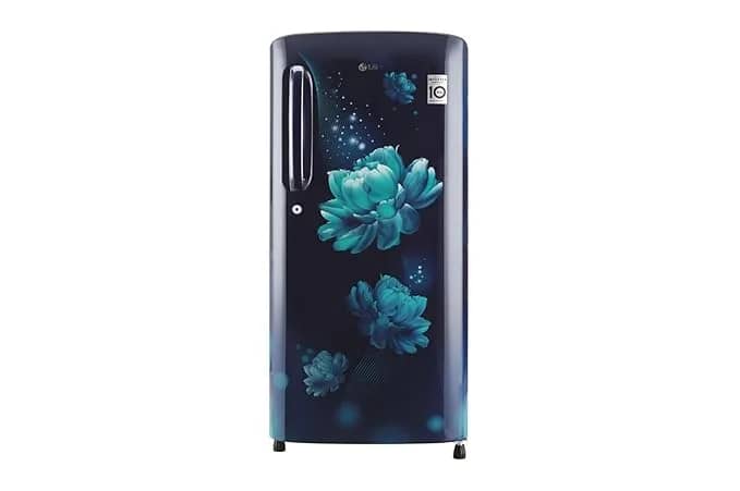 LG 185 L 3 Star Direct-Cool Single Door Refrigerator (GL-B201ABCD, Blue Charm, Fast Ice Making, Gross Volume- 190 L) – image 1