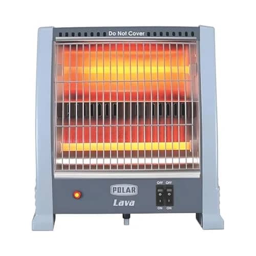Polar Lava Quartz 800 Watt Room Heater For Bedroom In Winter with 2 Heat Settings | Heater For Room | BedRoom Heater For Winters | Shock Proof Body | Portable Instant Heater – 1 Year Warranty – image 1