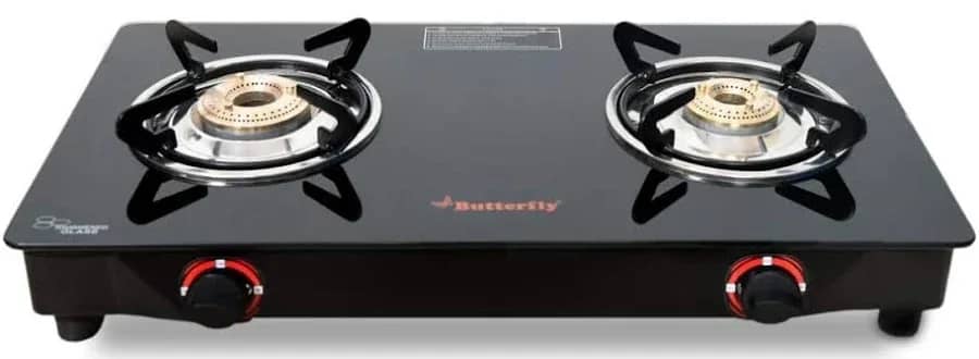 Gas Burner Butterfly Lpg Ref Black