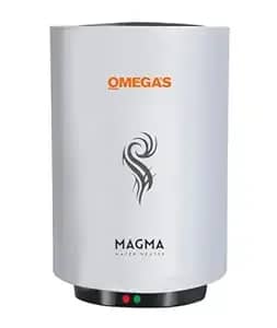 Omega’s Magma 10 L Storage Water Heater with Rust proof body and Thermal Cut Out, 4 star, White – image 1