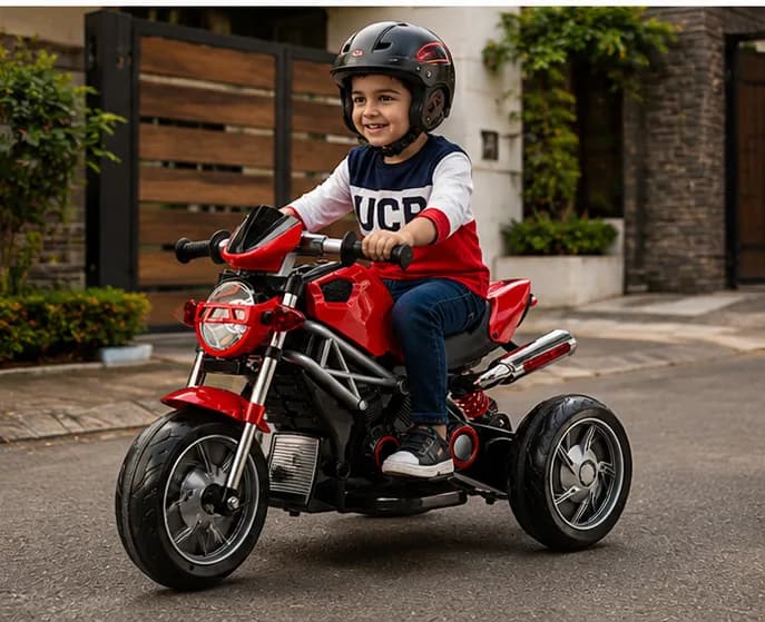 Kids Electric Bike Bullet Racing