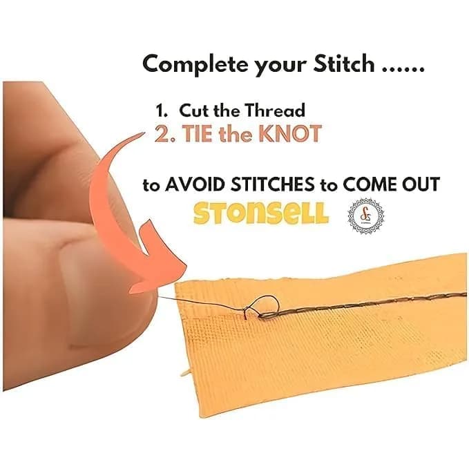 TEKCOOL Handy Stitch Mini Hand Sewing Machine | Portable Stapler-Style Silai Machine for Quick Repairs, Home Tailoring & Emergency Stitching | Lightweight Handheld Sewing Tool (Handy Stitch) – image 3