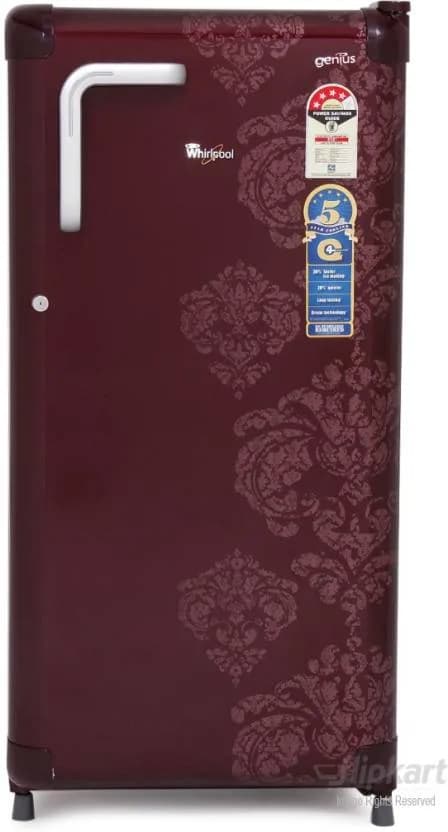 Whirlpool 180 L Direct Cool Single Door 3 Star Refrigerator (Wine Orchid, 195 GENIUS CLS PLUS 4S)