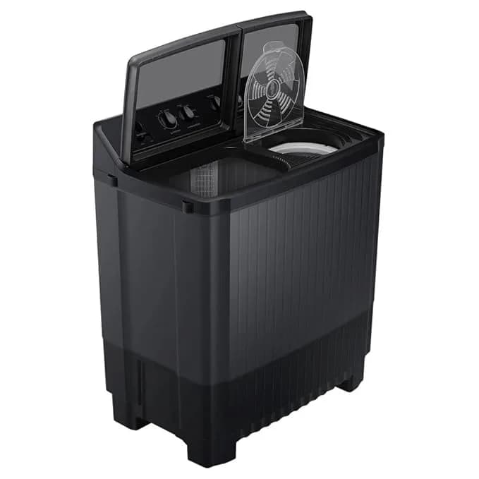 Samsung 8 5 Star Semi-Automatic Top Load Washing Machine Appliance (WT80B3560GB/TL,DARK GRAY) – image 3