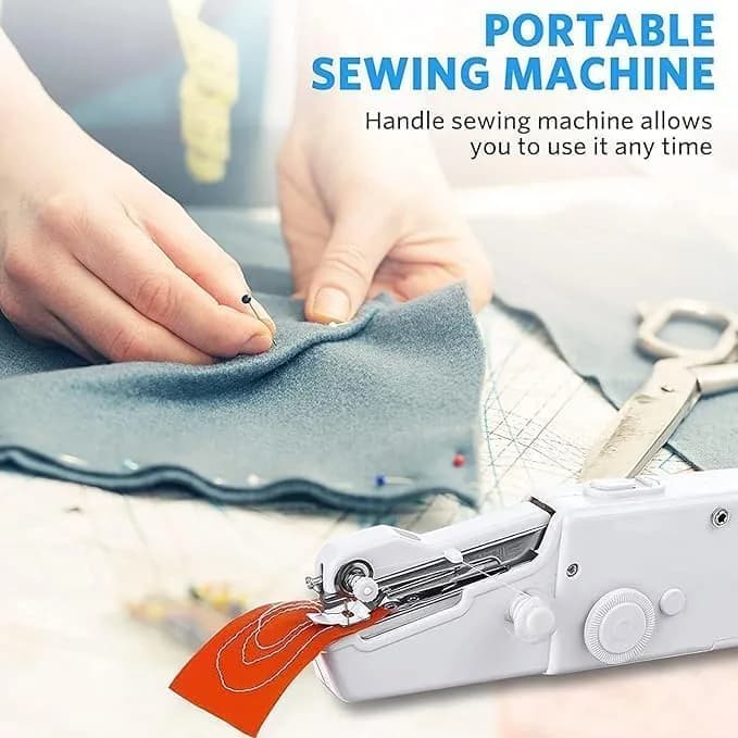 TEKCOOL Handy Stitch Mini Hand Sewing Machine | Portable Stapler-Style Silai Machine for Quick Repairs, Home Tailoring & Emergency Stitching | Lightweight Handheld Sewing Tool (Handy Stitch) – image 4