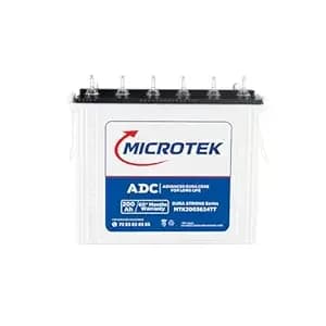 Microtek DuraStrong | MTK2003624TT 200Ah Inverter Battery | with Advanced Dura Core Technology for Longer Battery Life | Suitable for Home, Office & Shops | Comes with 60 Months Total Warranty