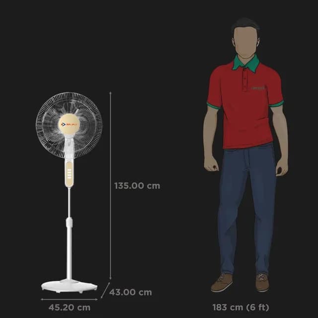 BAJAJ FAN PADESTAL – image 2