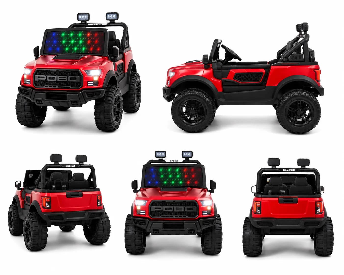 Kids Electric Jeep Baby H Force 4×4 – Battery Operated Ride-On SUV for Kids – image 3