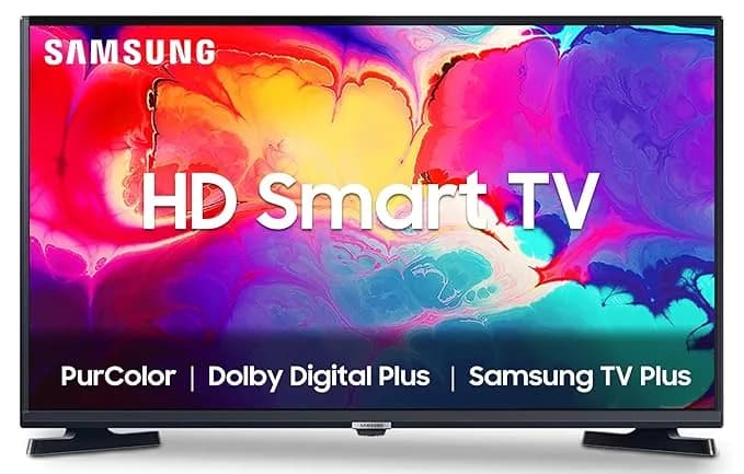 Samsung 80 cm (32 inches) HD Ready Smart LED TV UA32T4380AKXXL (Glossy Black) – image 1