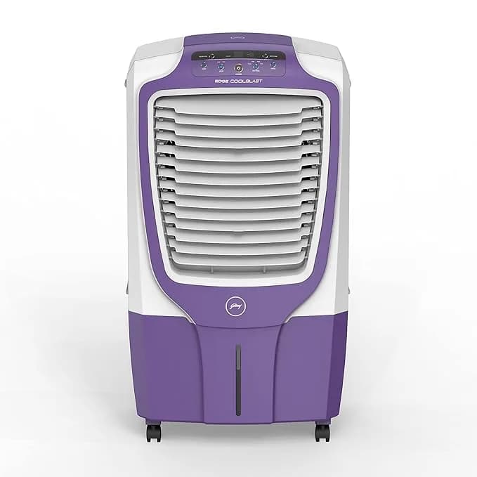 Godrej 87 L Edge Cool Blast Desert Air Cooler (Auto Soak Technology, Ice Drip Technology, CL EDGE CBD 107 DRFTJ5 PR, Purple) – image 1