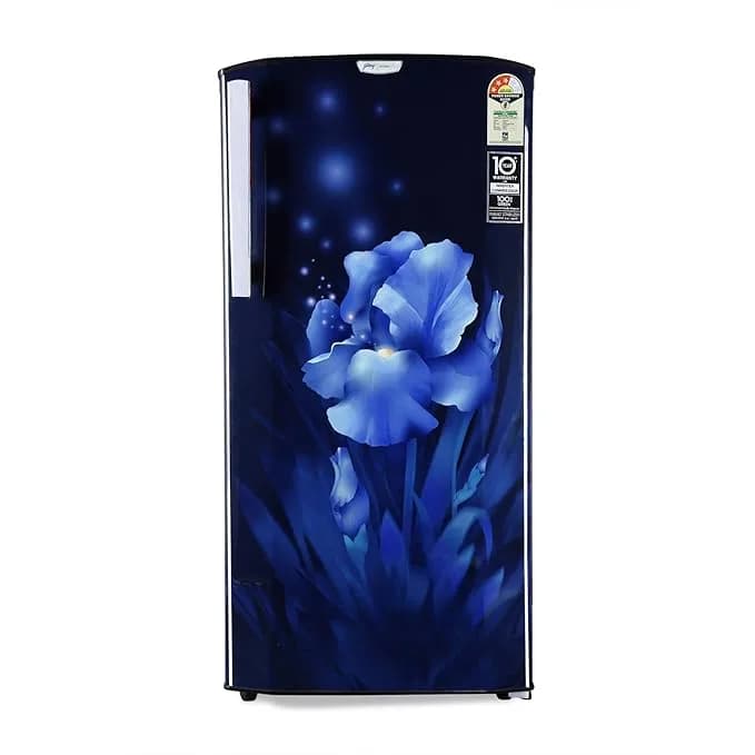 Godrej 192 L 3 Star Direct-Cool Single Door Refrigerator with Farm freshness upto 24 days (RD EDGENEO 207C 33 THF AQ BL, Aqua Blue) – image 1