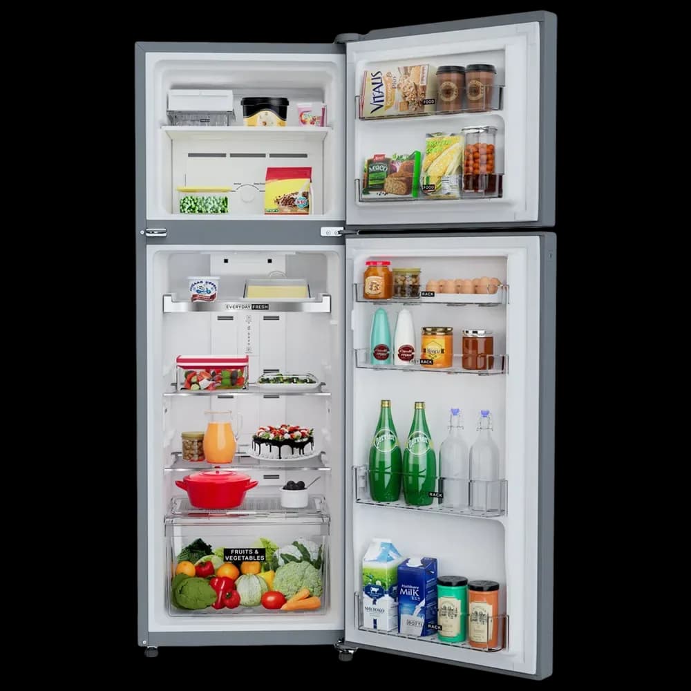 Whirlpool Intellifresh 235 Litres 2 Star Frost Free Double Door Refrigerator with IntelliSense Inverter Technology (21982, Athena Steel) – image 2