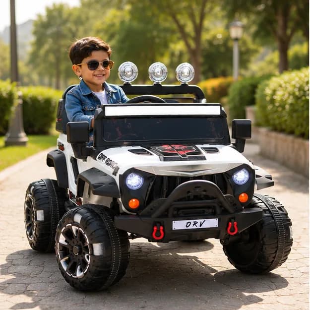Kids Ride-On Jeep – Defender 5004 Off-Road Style Jeep for Kids – image 4