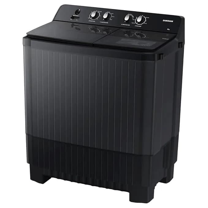 Samsung 8 5 Star Semi-Automatic Top Load Washing Machine Appliance (WT80B3560GB/TL,DARK GRAY) – image 2