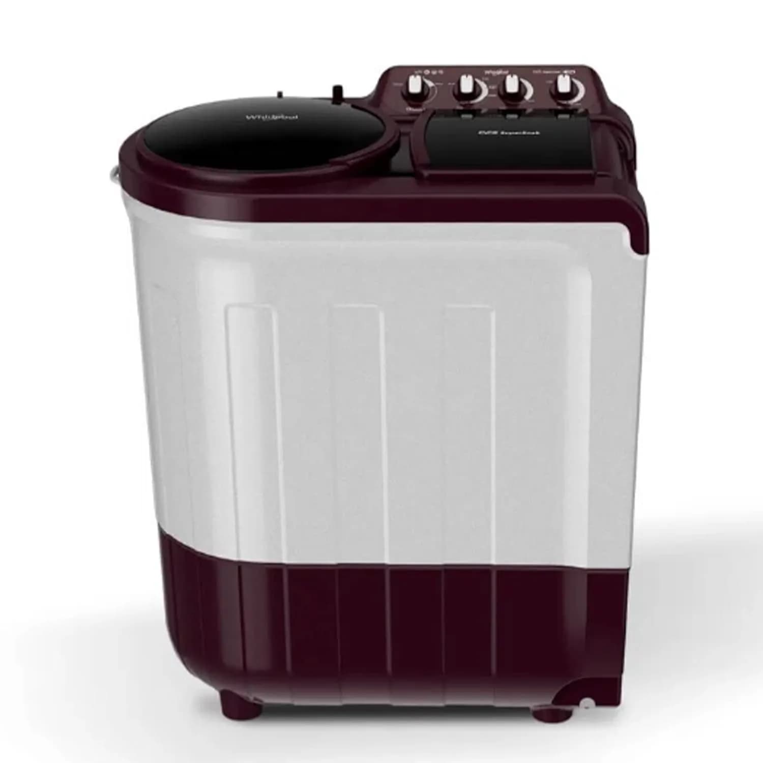 Whirlpool 7 KG 5 Star, Supersoak Technology Semi Automatic Top Load Washing Machine (ACE 7.0 Super Soak (Wine)) (Wine) – image 2