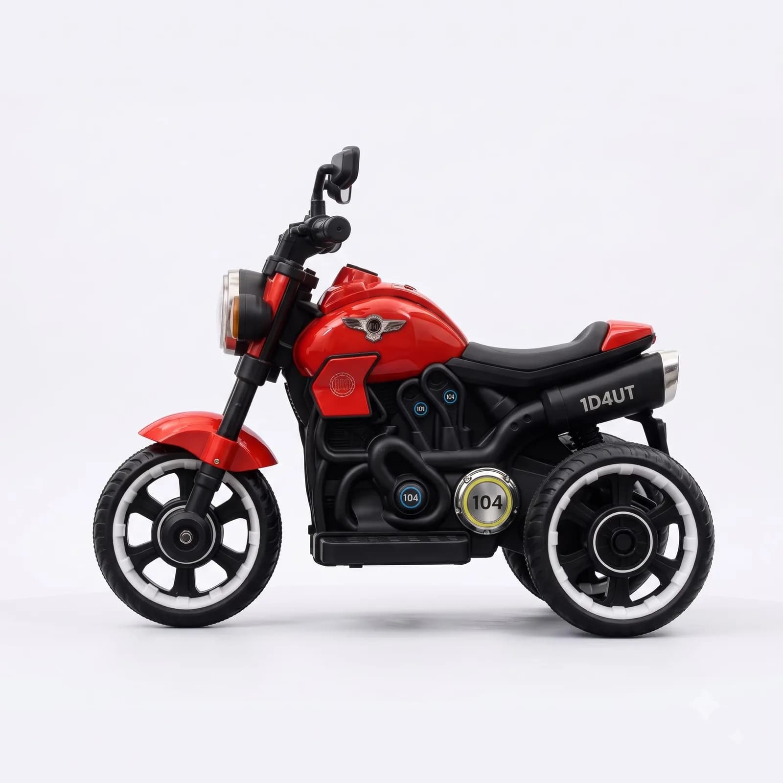 Kids Electric Bike – Sporty 3-Wheel Battery-Operated Ride-On Motorcycle – image 2