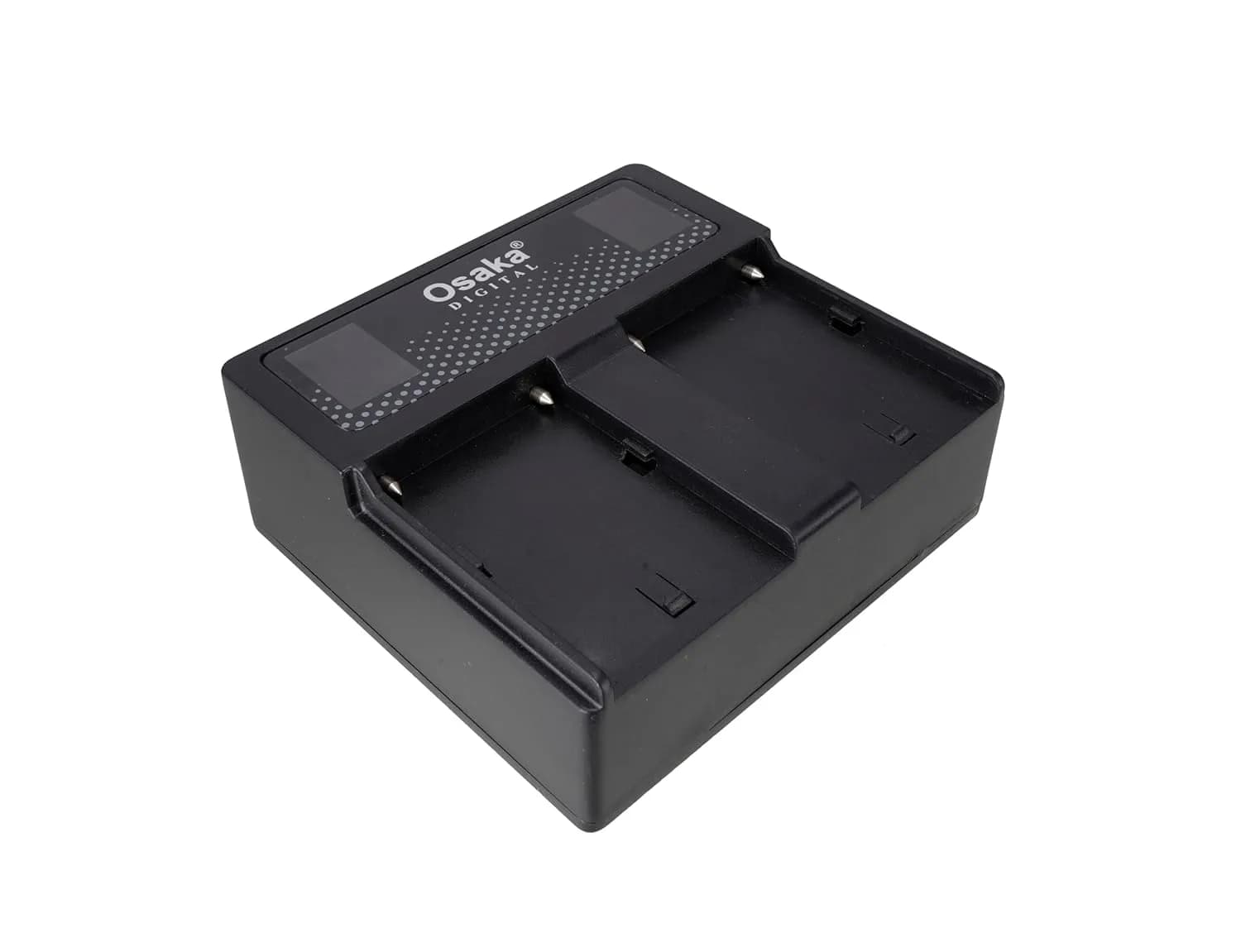 Osaka Dual Charger | Dual Slot Fast Battery Charger for Sony NP-F Series (F550/F750/F970) | LED Indicator Smart Charging Dock | Portable Compact Camera Battery Charger with Overcharge Protection – image 4