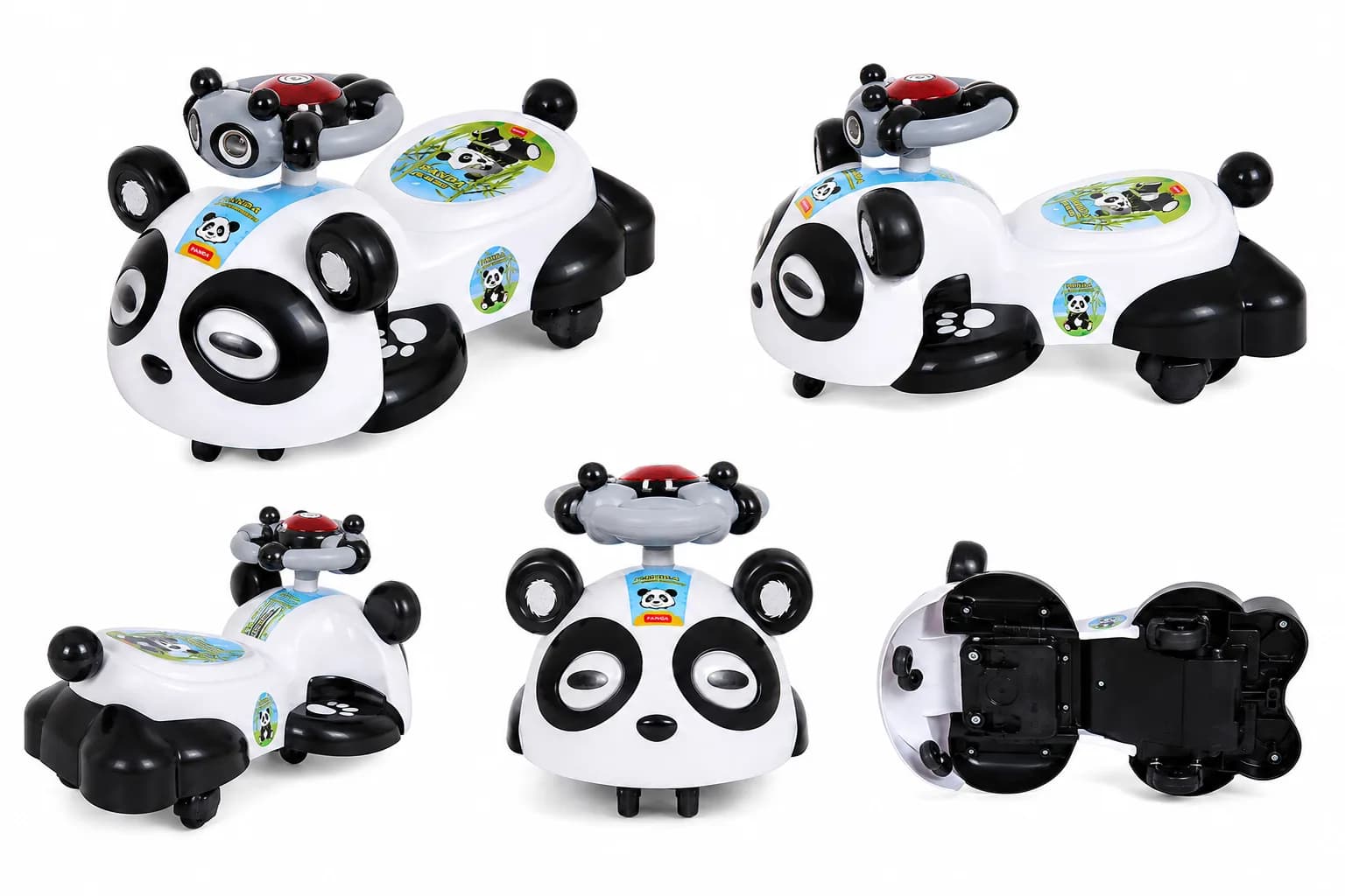 Kids Ride-On Toy Big Panda Car – Cute Panda Ride-On Car for Kids – image 2