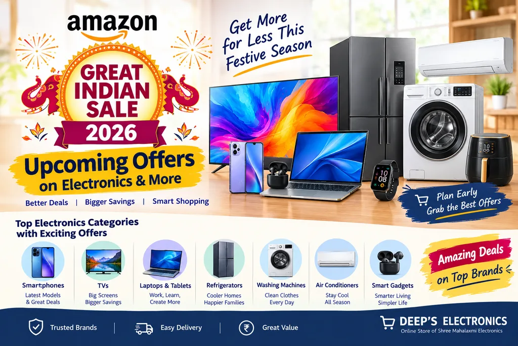 Amazon Great Indian Sale 2026 Upcoming Offers