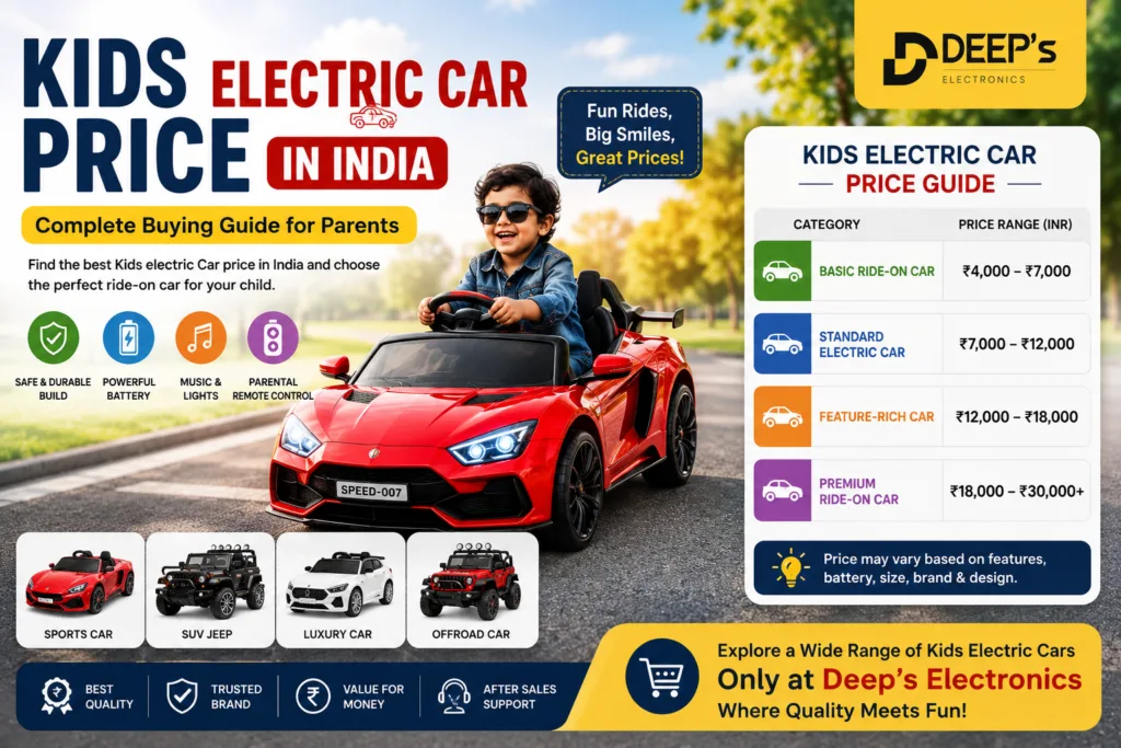 Kids Electric Car Price in India