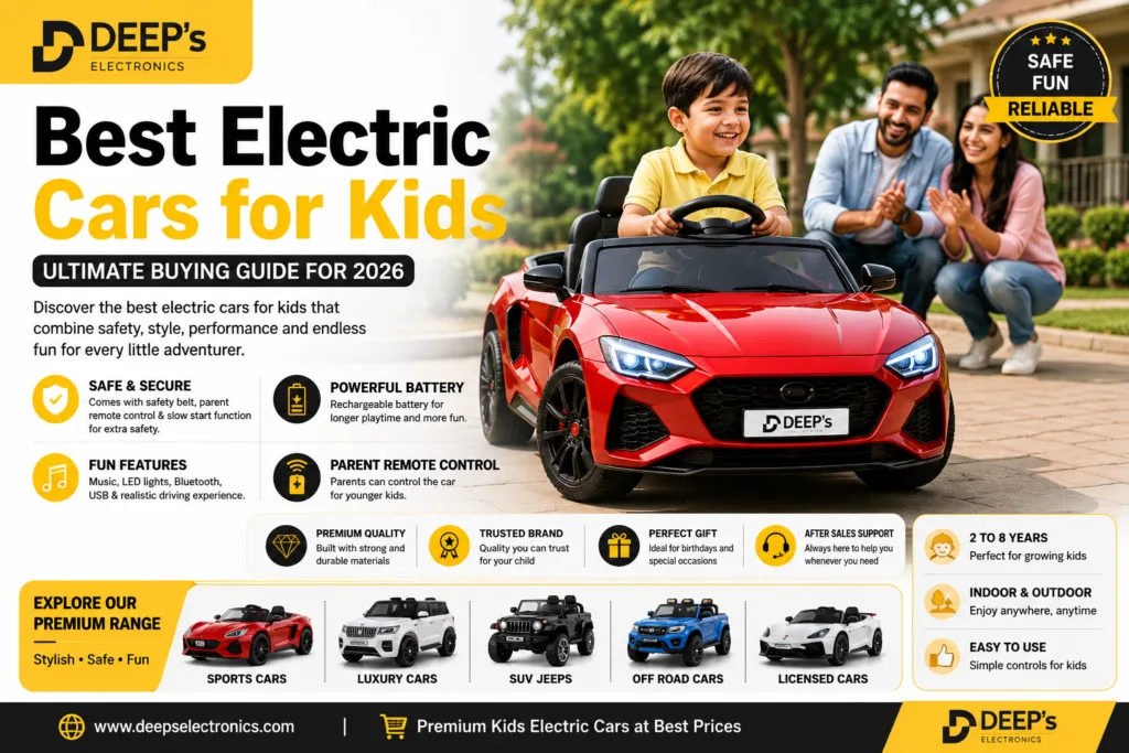 best electric cars for kids