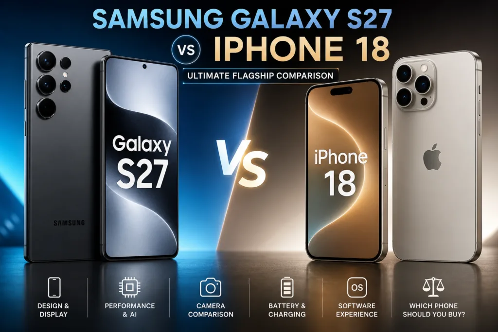 Samsung Galaxy S27 vs iPhone 18