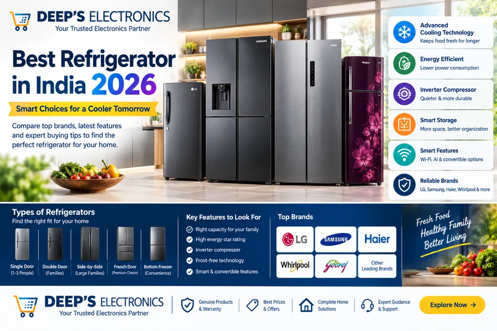 Best Refrigerator in India 2026